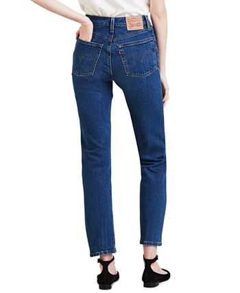 Levi's 501 Button-Fly Straight-Leg Jeans & Reviews - Jeans - Women - Macy's
