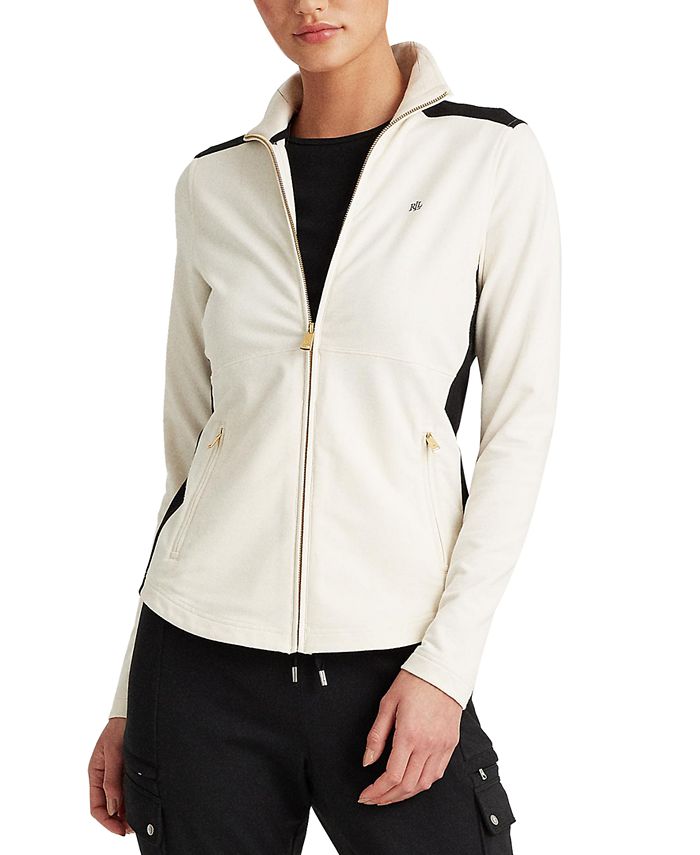 Lauren ralph lauren mockneck jacket clearance