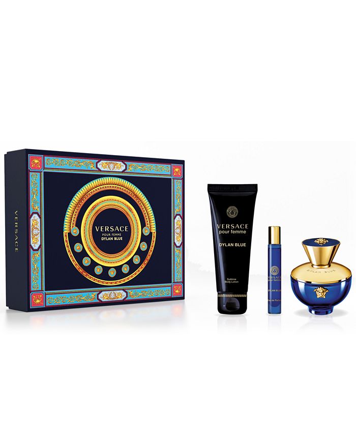 Versace 3-Pc. Dylan Blue Pour Femme Eau de Parfum Gift Set - Macy's