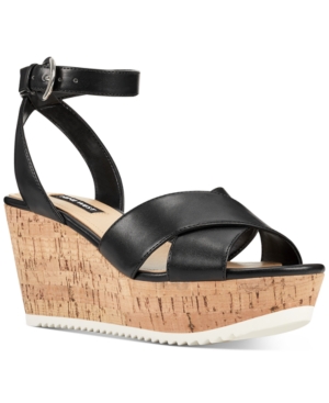 image of Nine West Dureen Platform Wedge Sandals Women-s Shoes