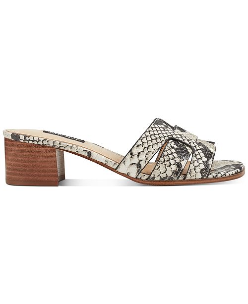 block heel sandals nine west