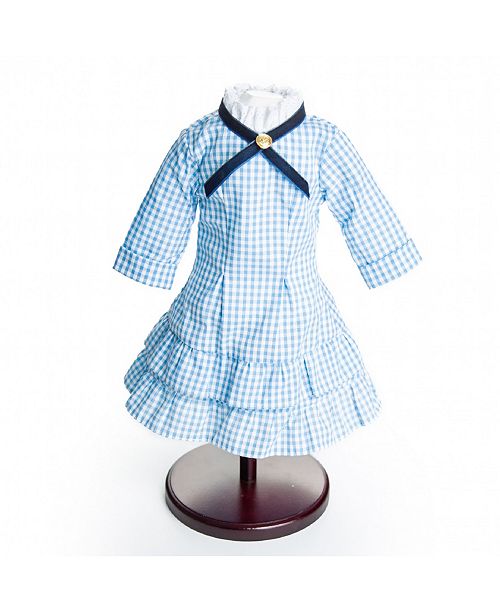 The Queen S Treasures Little House On The Prairie Authentic Laura And Mary Ingalls Check Dress Reviews Home Macy S