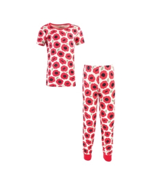 Touched by Nature Baby Girls and Boys Poppy Tight-Fit Pajama Set Pack of 2