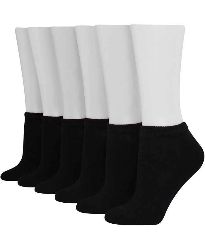 Hanes Women's Ultimate Core Cushioned No Show Socks - Macy's