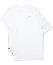 Men's Essential Cotton Crew Neck Undershirt Set, 3-Piece