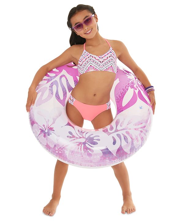 Glitter Beach Big Girls 2-Pc. Macrame Bikini & Reviews - Swimwear - Kids - Macy&#39;s