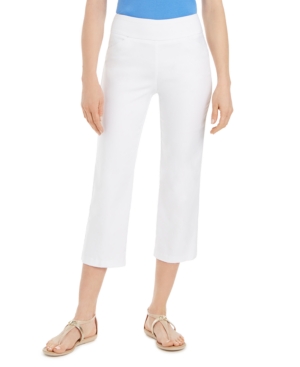 image of Charter Club Pull-On Capri Pants, Created for Macy-s