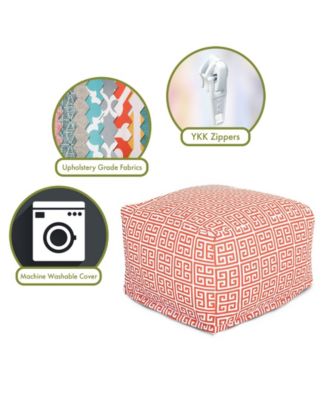Towers Ottoman Square Pouf 27" x 17"
