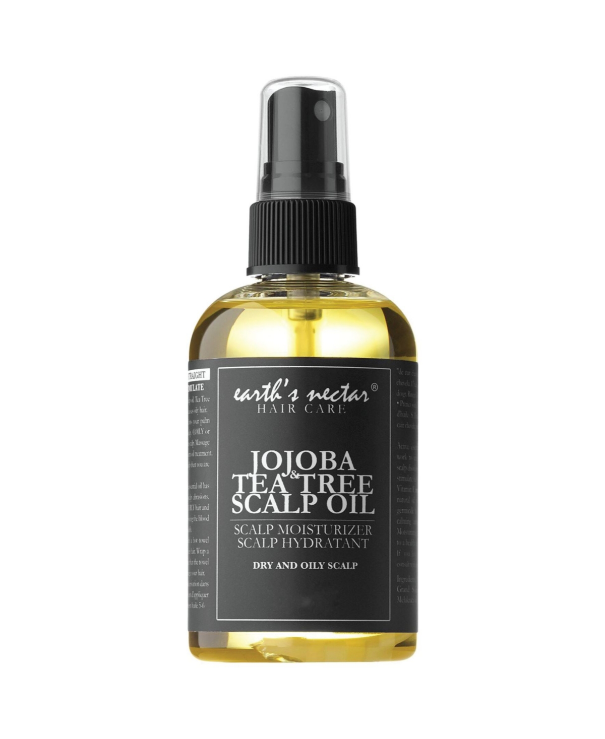 Jojoba and Tea Tree Scalp Oil, 2 Oz - Medium Yel