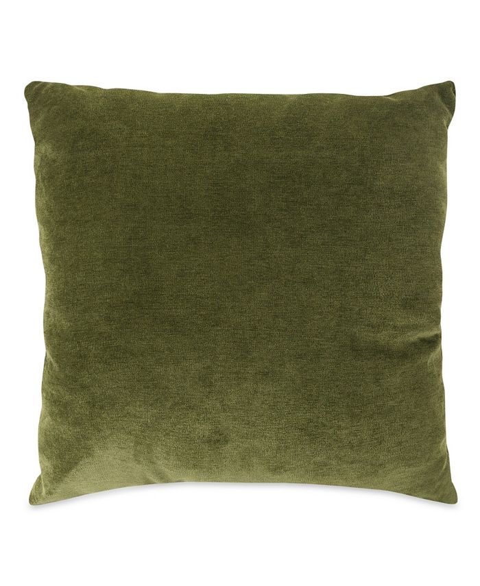 Majestic Home Goods Villa MicroVelvet Decorative Pillow, 20" x 20