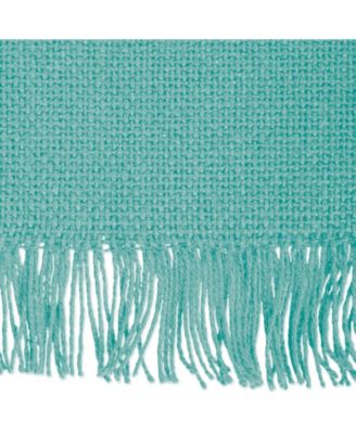 Solid Heavyweight Fringed Table Runner