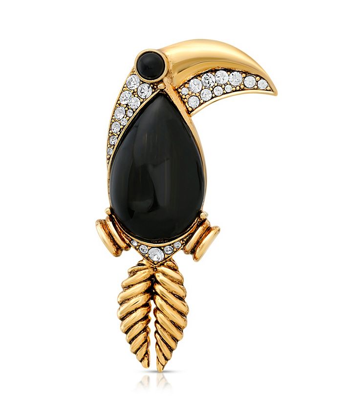 2028 Enamel Crystal Toucan Brooch Pin Macy's