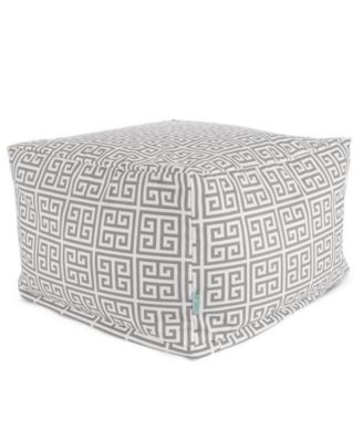 Towers Ottoman Square Pouf 27" x 17"