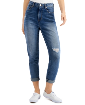 image of Greene St. Denim High-Rise Tomboy Jeans