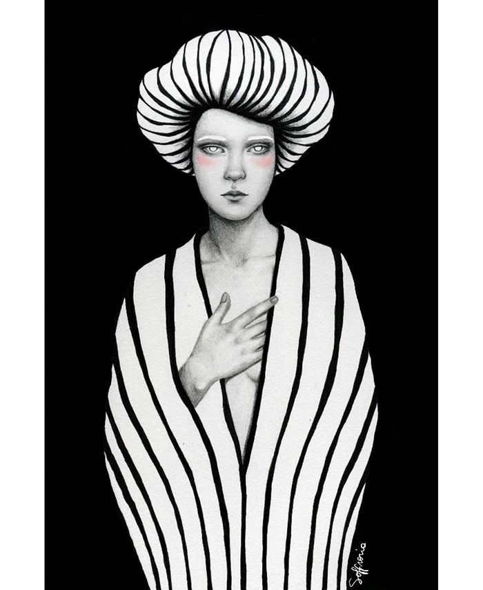 Eyes On Walls Sofia Bonati Elaine Art Block Framed Canvas 24" x 36