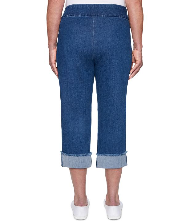 alfred dunner pull on jeans