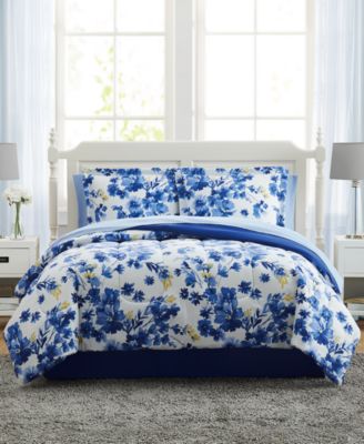 blue comforter sets