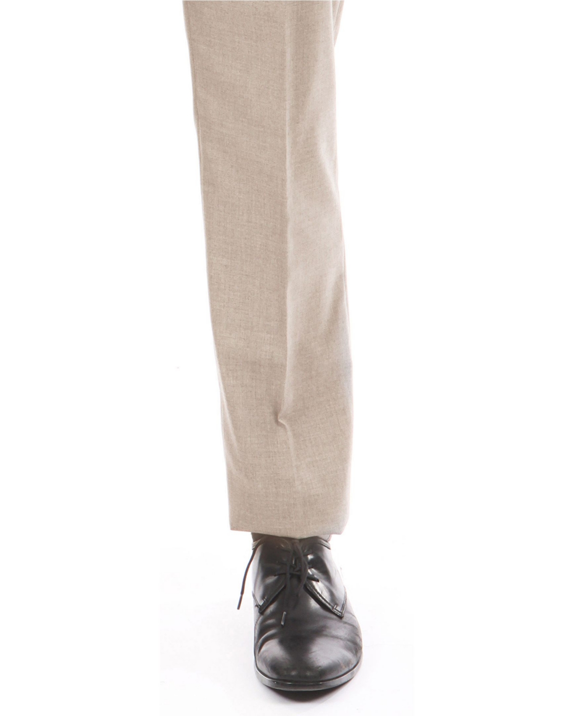 Tazio Men's Slim-Fit Flat Front Stretch Dress Pants