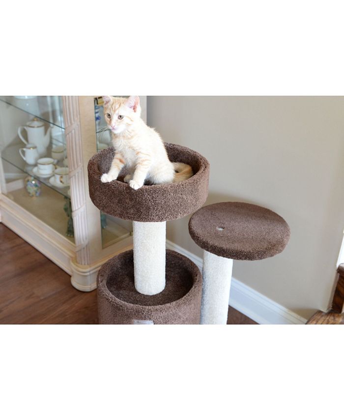 Armarkat Carpeted Real Wood Cat Tree Condo Macy's