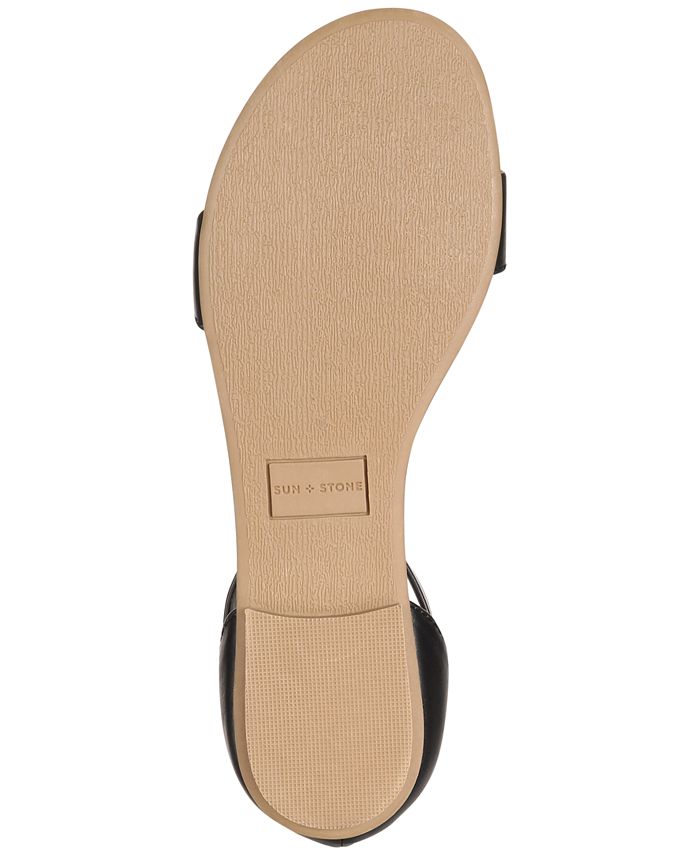 Sun + Stone Keley Flat Sandals, Created for Macy's - Macy's