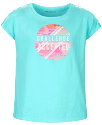 Ideology Big Girls Lace-Up Graphic T 