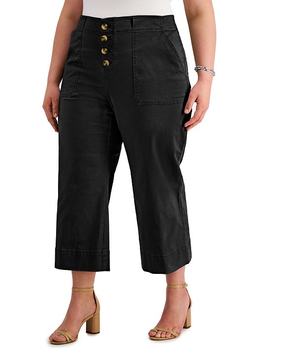 macy's inc plus size pants