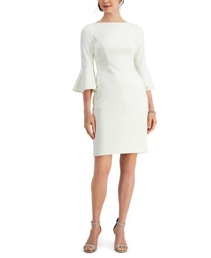 HARPER ROSE Bell-Sleeve Sheath Dress - Macy's