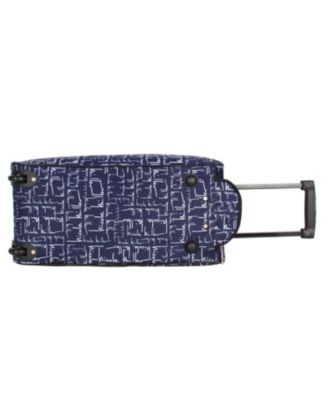 nicole miller wheeled duffel