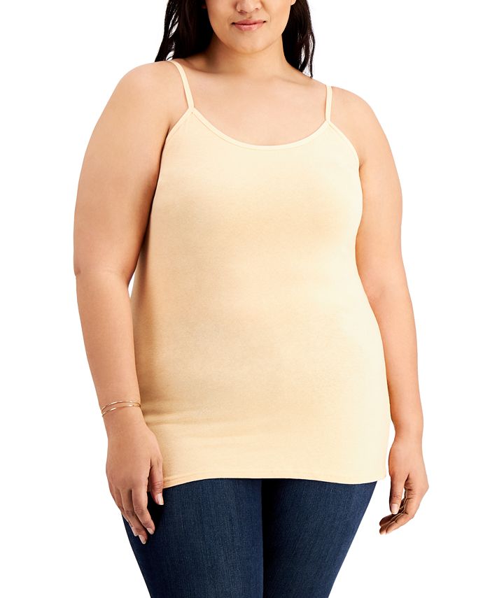 Aveto Trendy Plus Size SpaghettiStrap Tank Top Macy's