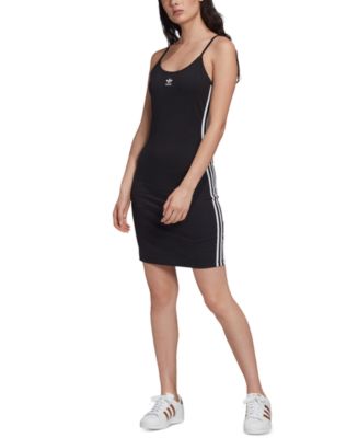 adidas Women's Adicolor 3-Stripe Tank Dress & Reviews - Dresses - Women ...
