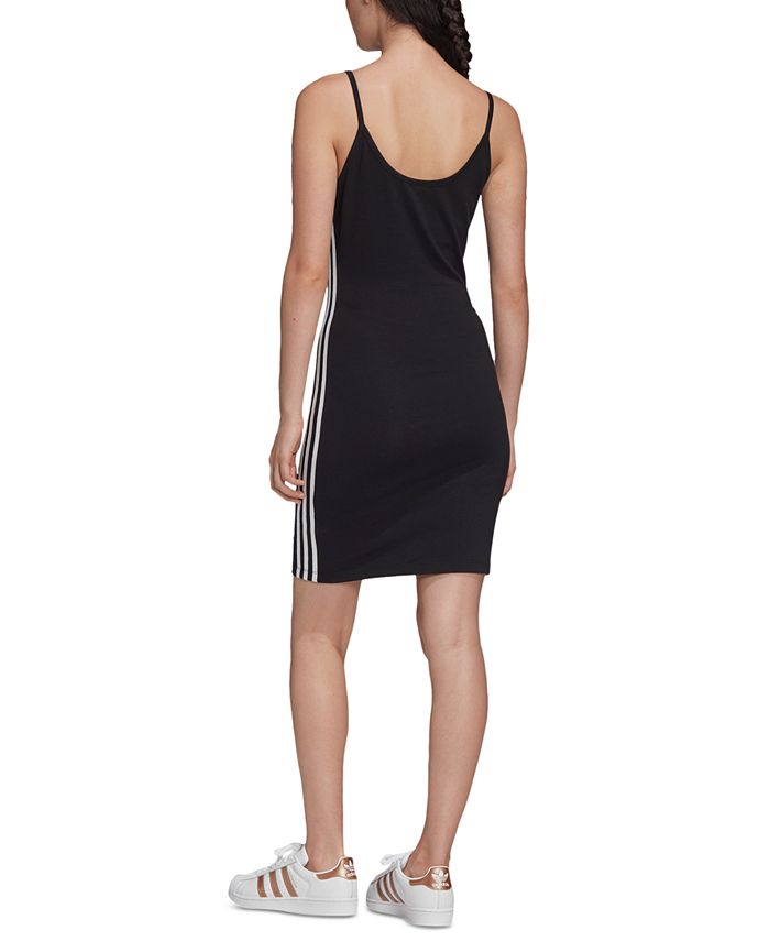 adidas Women's Adicolor 3-Stripe Tank Dress - Macy's