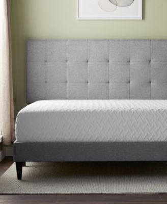 Dream Collection Upholstered Platform Bed Frame With Square Tufted ...