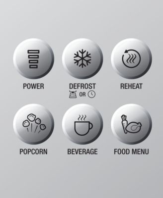 The Compact Wave™ Soft Close Microwave Oven