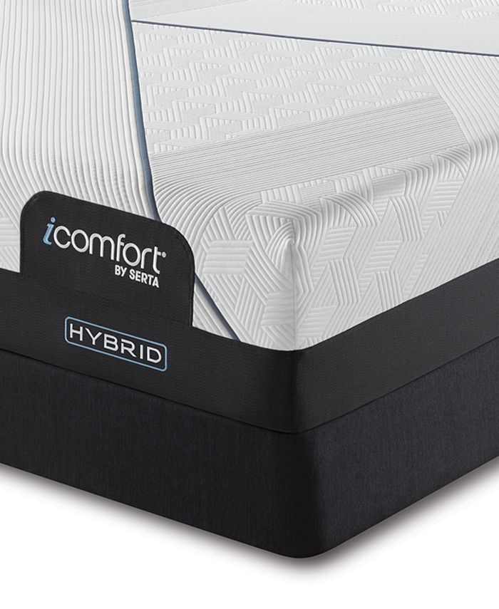 Serta by CF 3000 13" Hybrid Medium Firm Mattress Set Queen