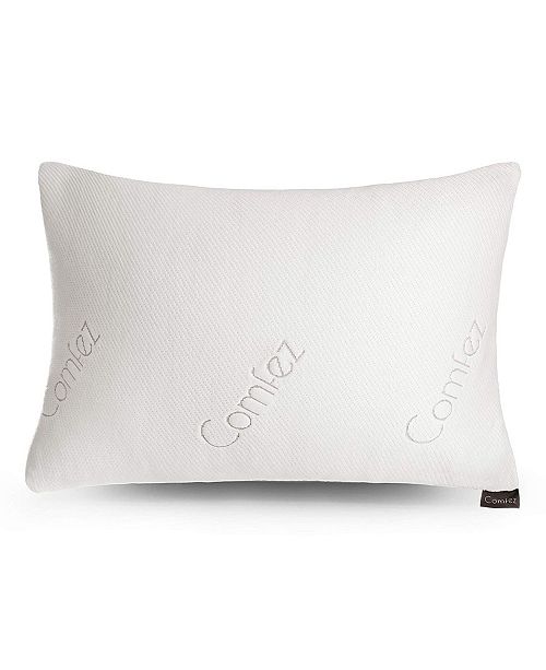 Comfez Shredded Memory Foam Bamboo Pillow Adjustable Thickness Queen Reviews Pillows Bed Bath Macy S
