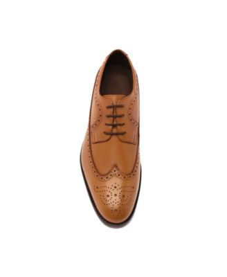 Men's Regan Wingtip Leather Lace-Up Dress Shoes