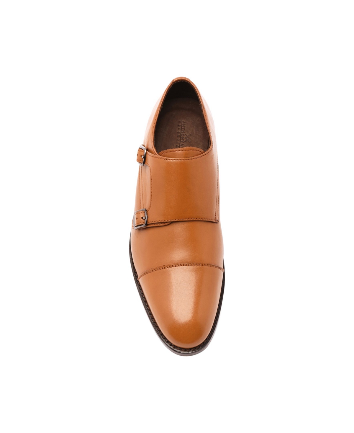 Anthony Veer Men's Roosevelt Ii Double Monk Strap Goodyear Welt Dress Shoe