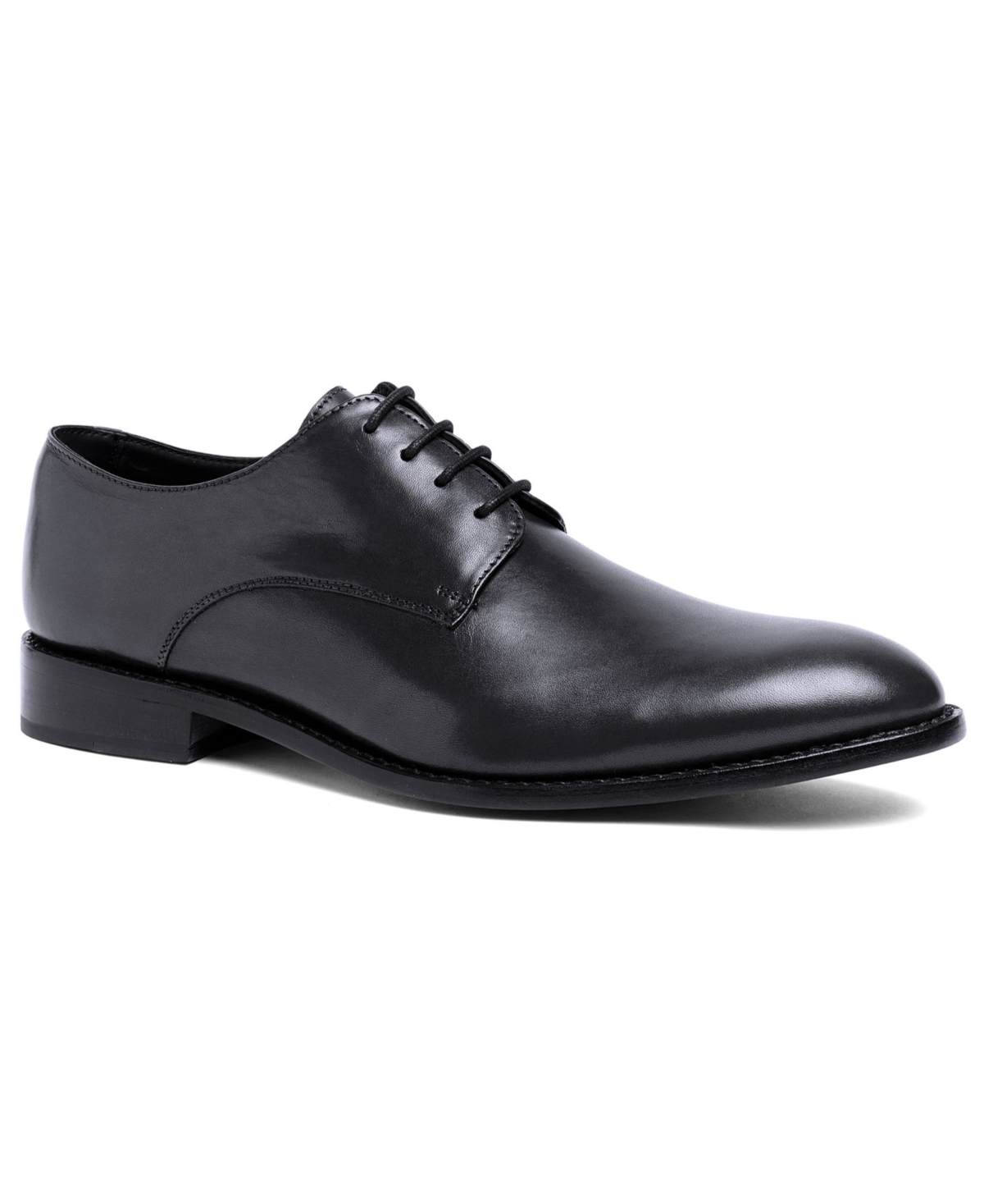 Men's Truman Derby Lace-Up Leather Dress Shoes - Black