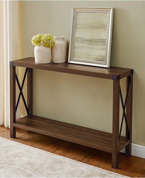 Walker Edison 46 Rustic Farmhouse Entryway Table Reviews