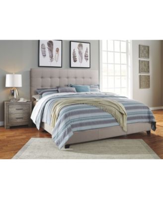 Signature Design By Ashley Dolante Queen Upholstered Bed - Macy's