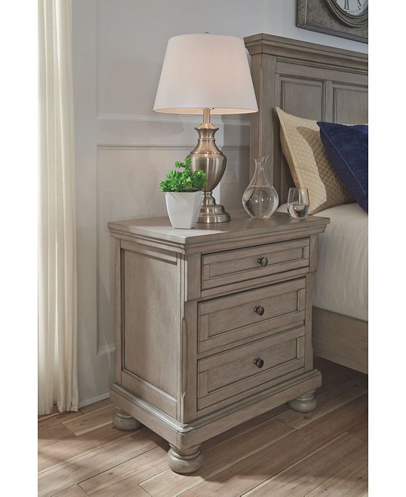 Signature Design By Ashley Lettner Two Drawer Nightstand & Reviews