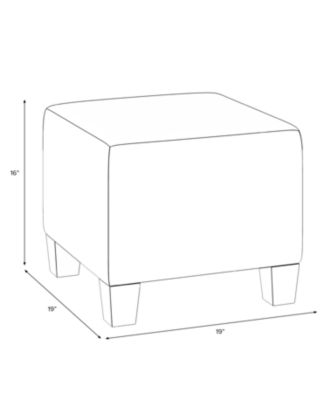 Skyline Square Ottoman