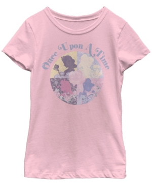 Big Girls Disney Princesses Once Upon A Time Short Sleeve T-shirt