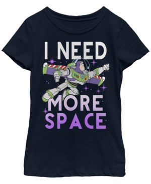 Big Girls Toy Story 1-3 More Space Short Sleeve T-shirt