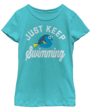 Big Girls Finding Dory Still Swimming Short Sleeve T-shirt