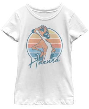 Big Girls Lion King Hakuna Short Sleeve T-shirt