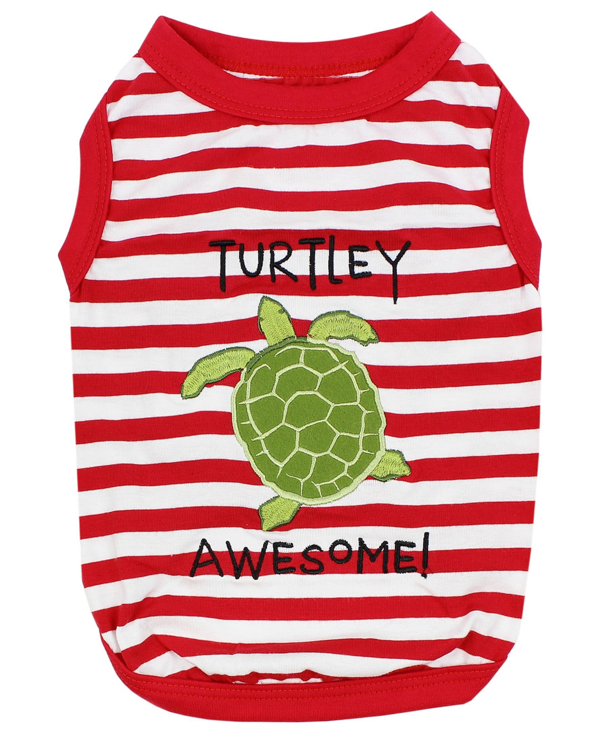 Turtle Tee Dog T-Shirt - Red