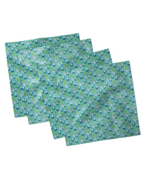 Ambesonne Christmas Set of 4 Napkins 12