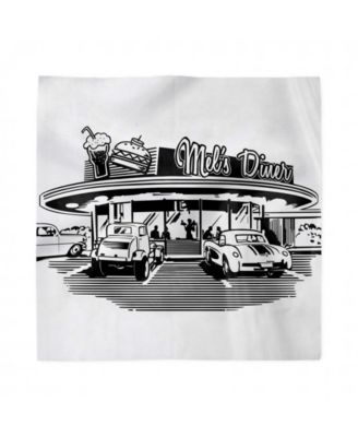 Retro Set of 4 Napkins, 12" x 12"