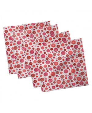 Ambesonne Abstract Set of 4 Napkins 12